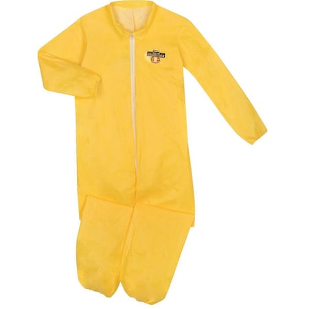Lakeland Unhdd Coverall Chemmax 1 Ylw Elastic L C1S417Y-LG